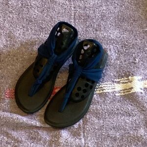 NWOB-Sanuk Yoga Sling Ella Women's Flip Flops Shoes 1014681 Thongs Yoga -SZ 7